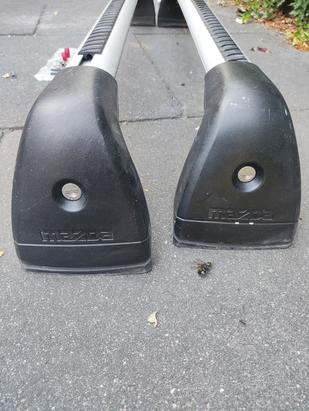 Mazda 5 Autodakdrager met sleutels en bevestigingsmateriaal, Auto diversen, Dakdragers, Ophalen of Verzenden