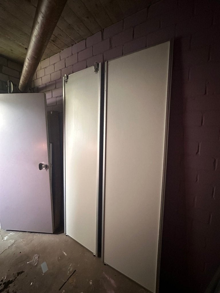 Schuifdeuren voor inbouwkast, Huis en Inrichting, Ophalen, Gebruikt, 25 tot 50 cm, 200 cm of meer