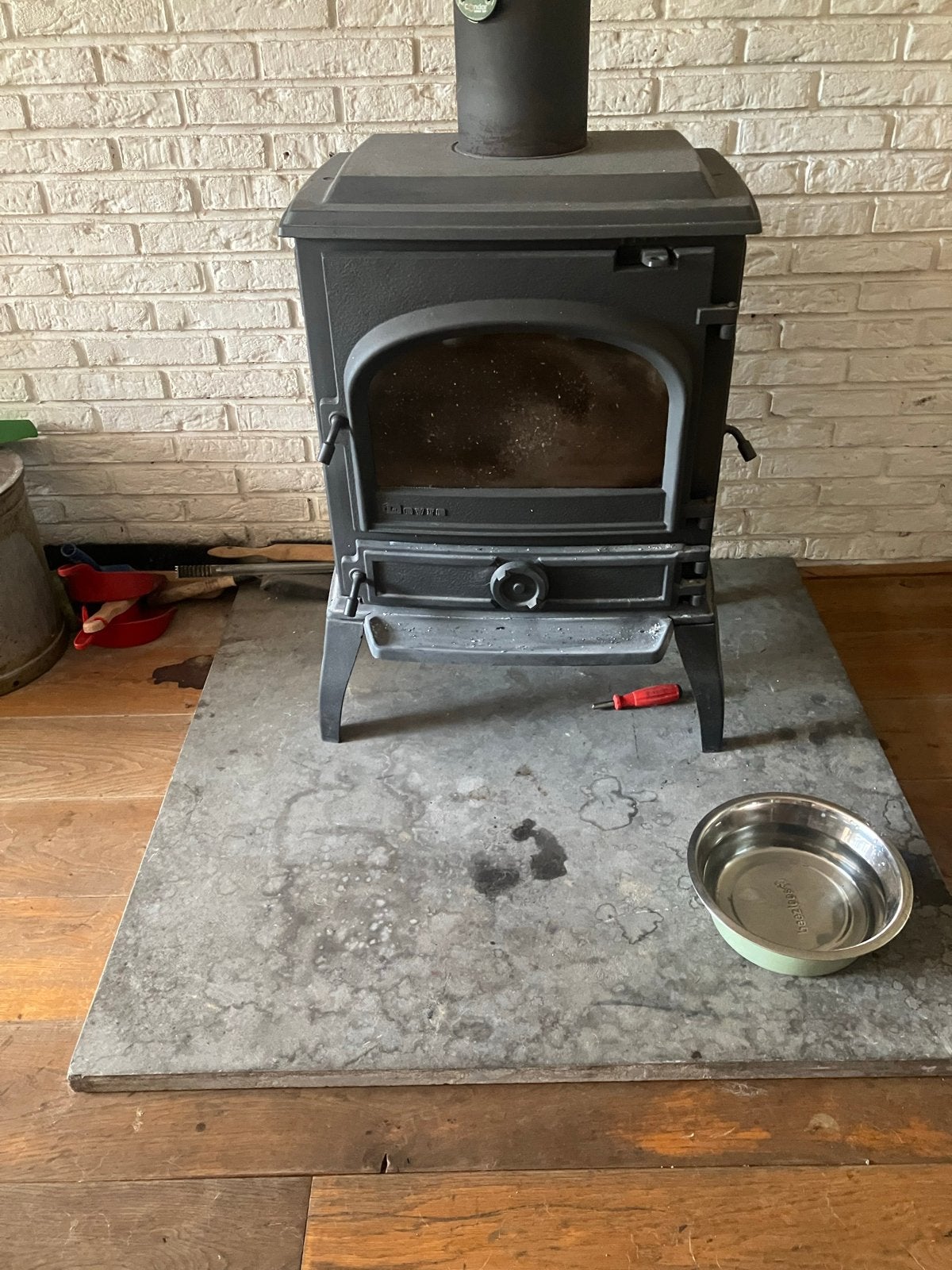 Dovre 450cb Houtkachel - Klassiek en Efficiënt, Huis en Inrichting, Kachels, Ophalen, Gebruikt, Houtkachel, Vrijstaand