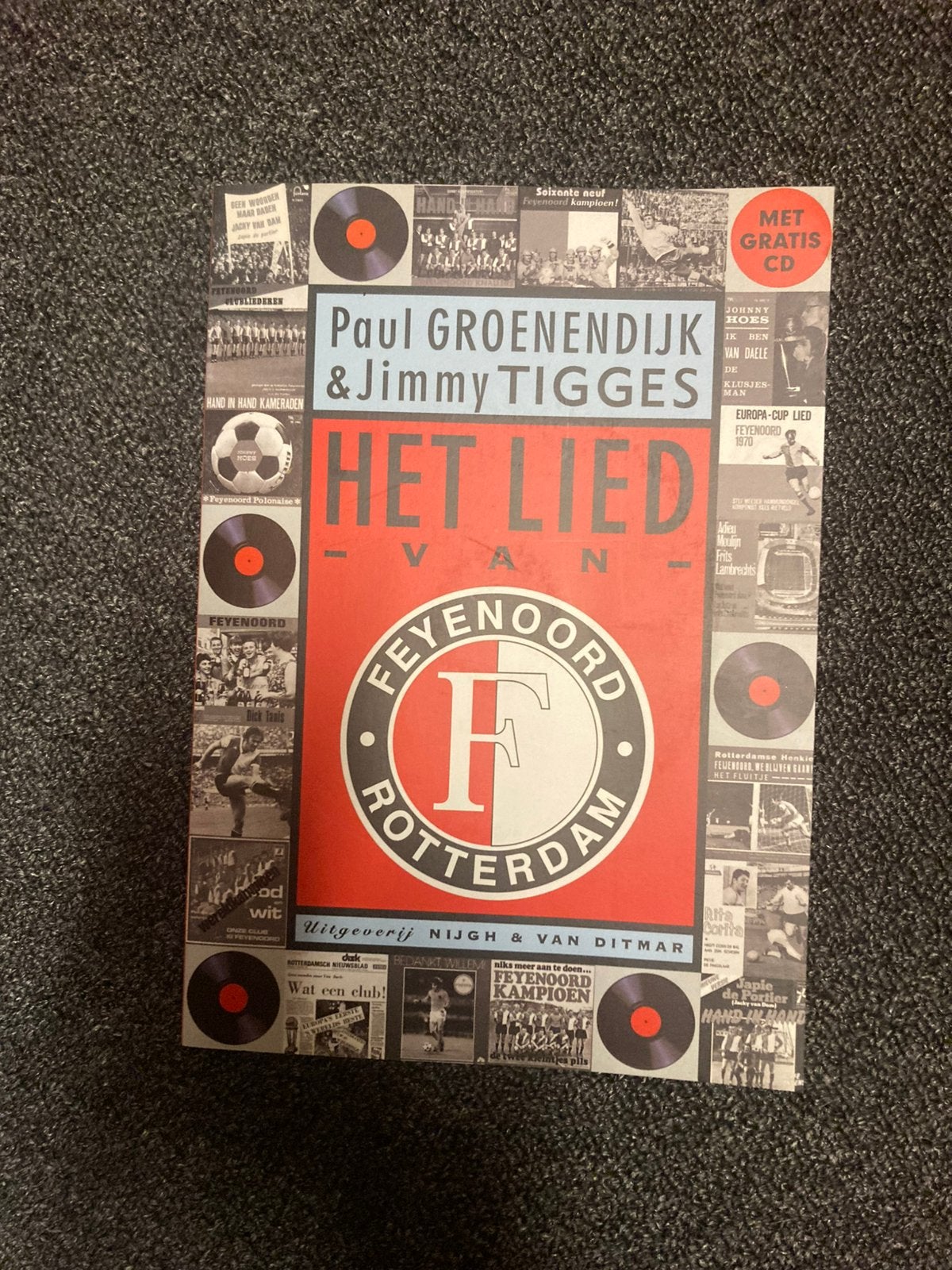 boek het lied van feyenoord, Ophalen of Verzenden, Feyenoord, Boek of Tijdschrift