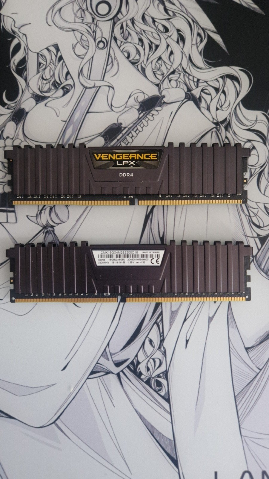 Vengeance 16GB DDR4 3200MHz 2x8 CL16 ram, Computers en Software, RAM geheugen, Ophalen, 32 GB, DDR4, Zo goed als nieuw