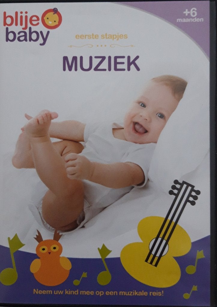 Blije Baby: Muziek - Krasvrije DVD voor de allerkleinsten, Alle leeftijden, Inclusief doosje, Overige typen, Zo goed als nieuw