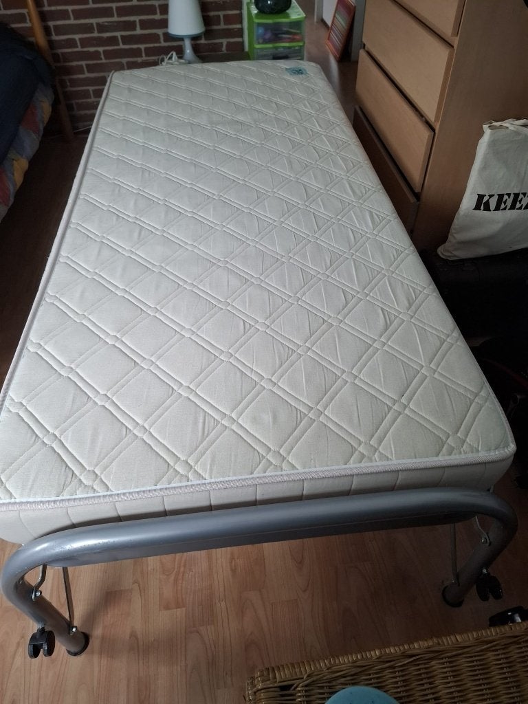 Onderschuifbed, Huis en Inrichting, Slaapkamer | Bedden, Ophalen, 90 cm, Eenpersoons, 210 cm