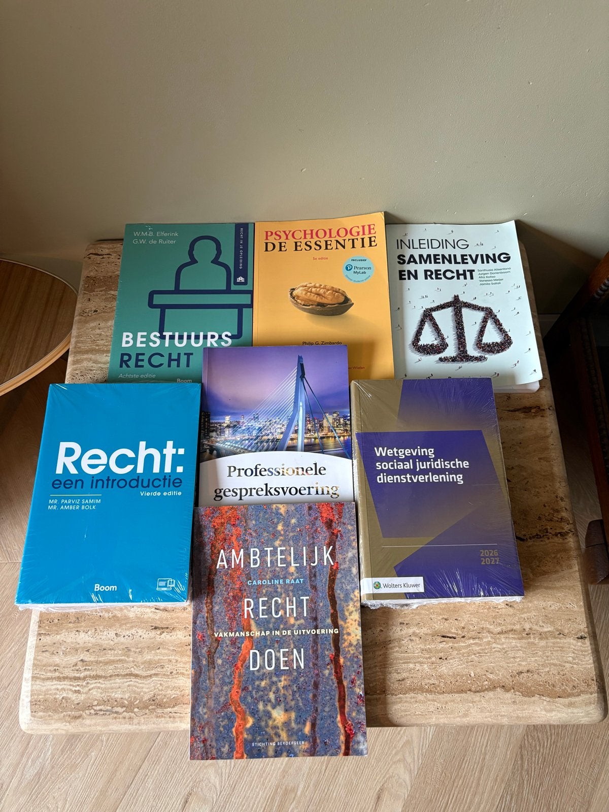 Recht en psychologie studieboeken - studie SJD 2026/2027, Boeken, Ophalen of Verzenden, Gamma, Zo goed als nieuw, HBO