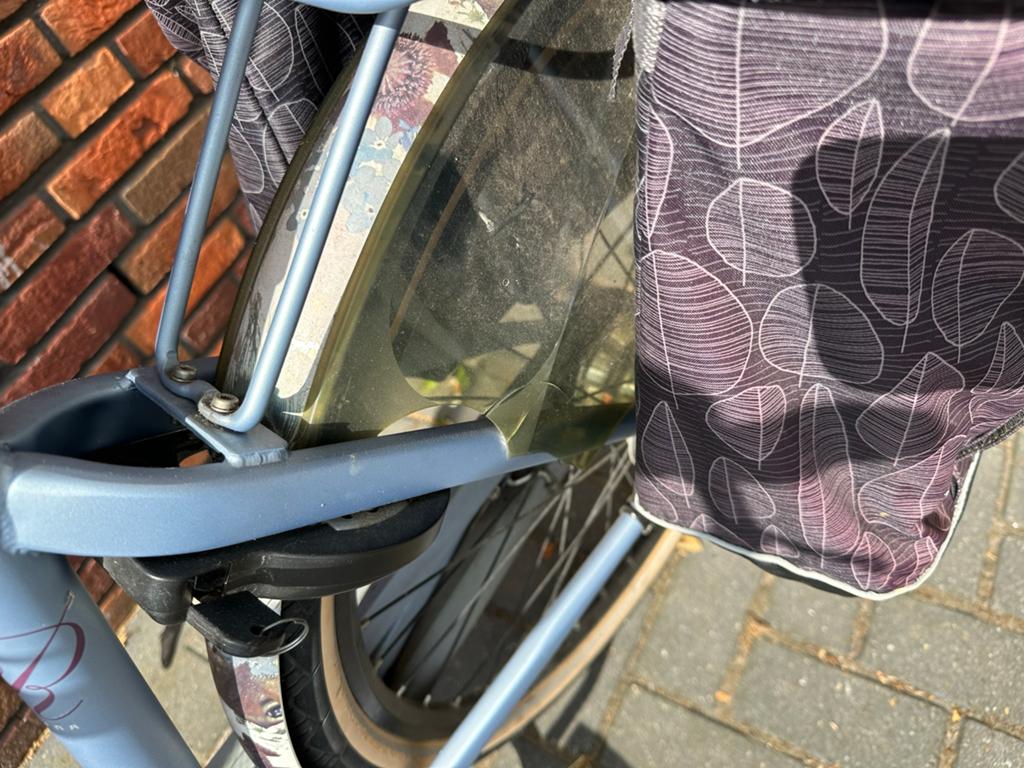 Moederfiets met mand en fietstassen, 53 tot 56 cm, Ophalen of Verzenden, Gebruikt, Overige merken
