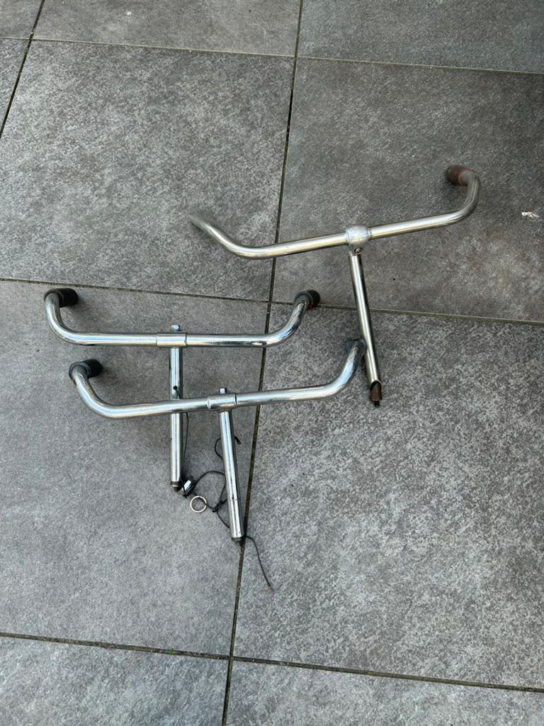 3x stuur voor oma/ opa fiets 1 EMPO, Fietsen en Brommers, Fietsonderdelen, Gebruikt, Stuur, Staal, Ophalen of Verzenden