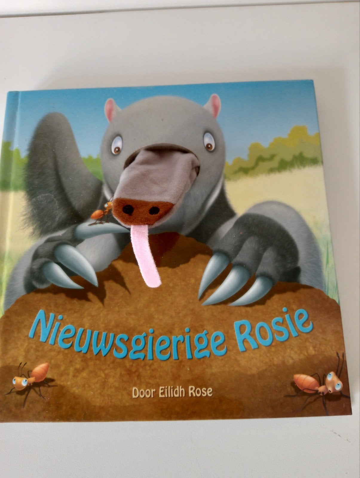Nieuwsgierige Rosie - Interactief vingerpopboek, Ophalen of Verzenden, Eilidh Rose, Uitklap-, Voel- of Ontdekboek, 0 tot 6 maanden
