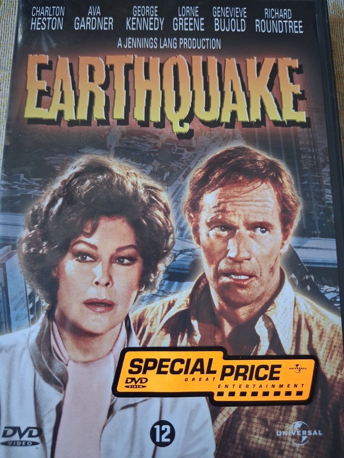 Earthquake (1974), Cd's en Dvd's, 1960 tot 1980, Engels, Verzenden, Nederlands
