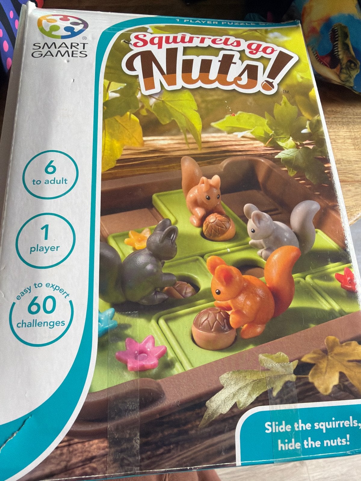 SmartGames Squirrels Go Nuts! Logica Puzzelspel, Een of twee spelers, Ophalen of Verzenden, Zo goed als nieuw