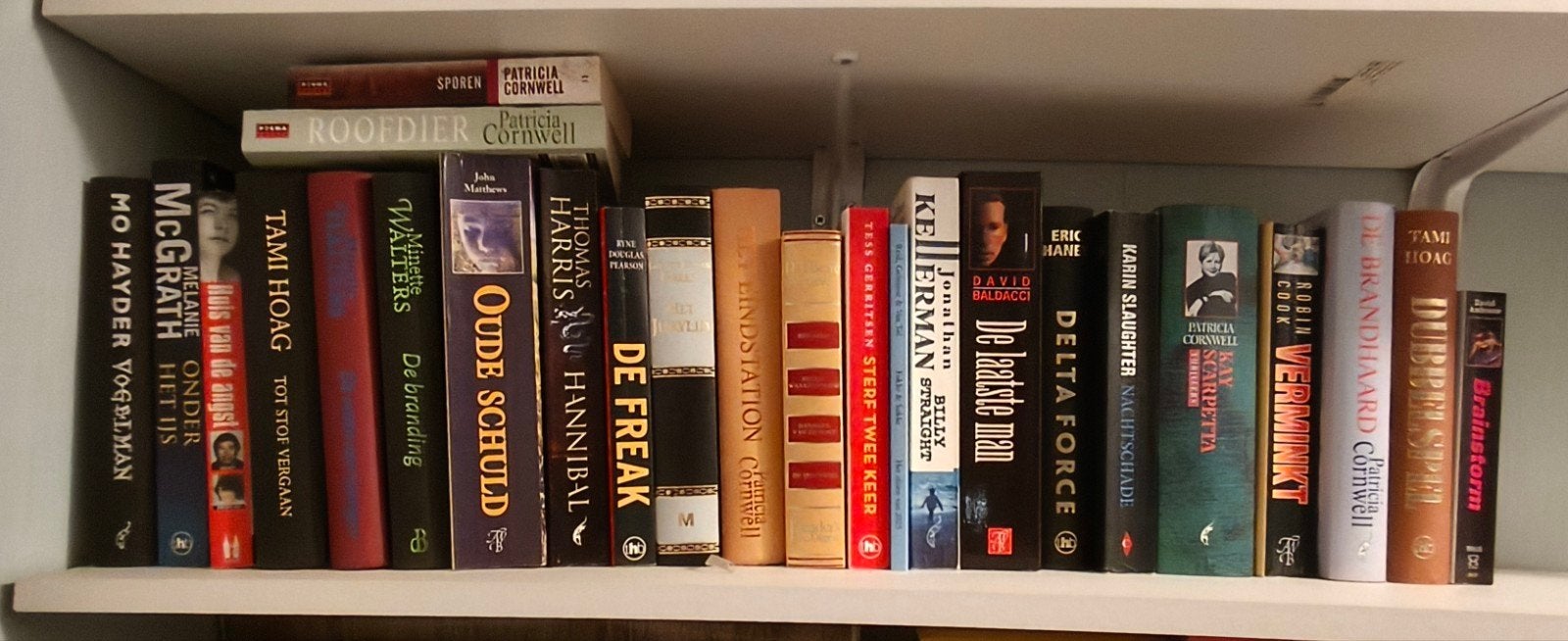 Diverse thrillers en misdaadromans (o.a. Cornwell, Hoag), Boeken, Ophalen of Verzenden, Gelezen, Patricia Cornwell, Tami Hoag, Karin Slaughter)