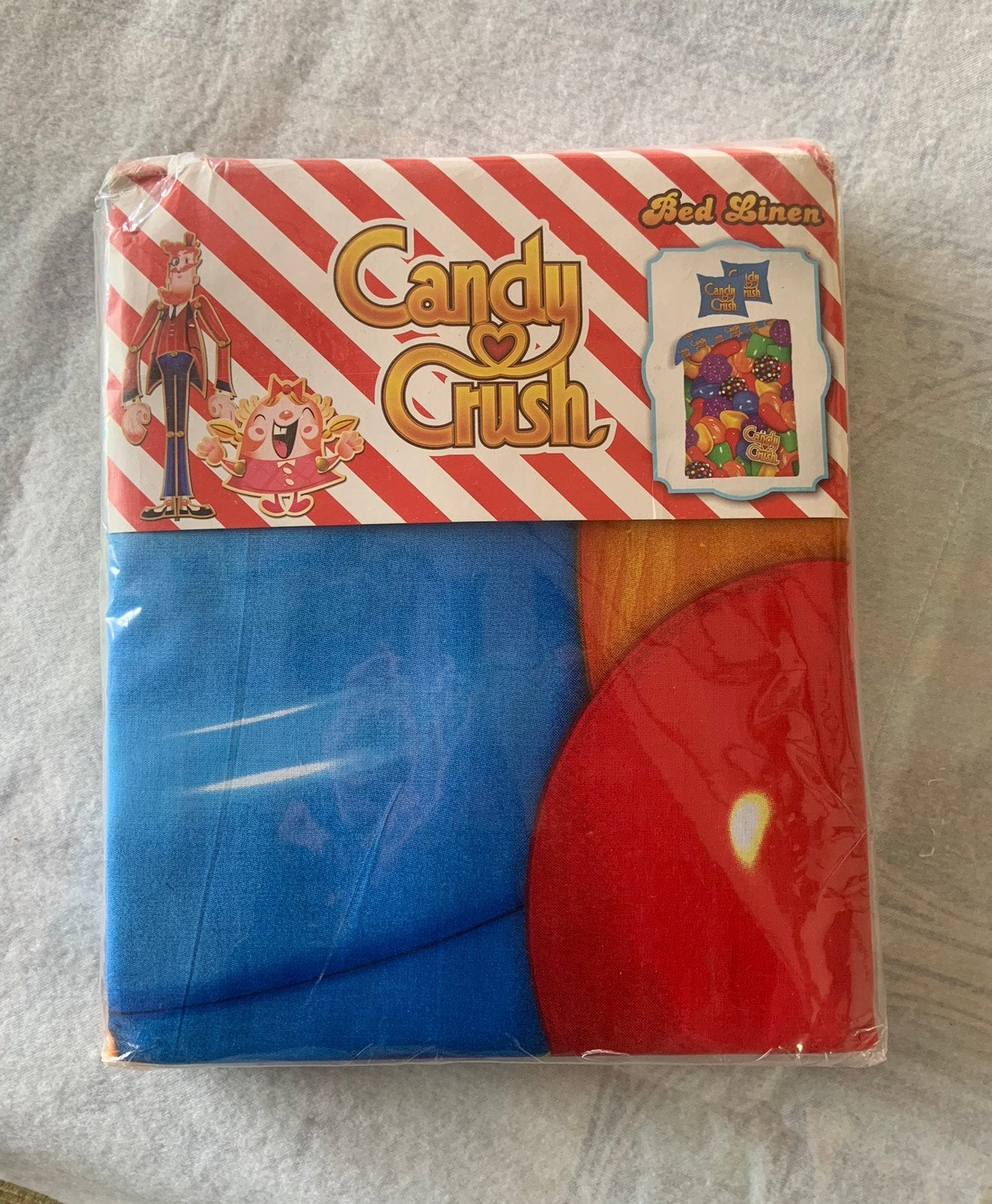 Candy Crush SAGA Beddengoed bed SET dekbedovertrek 200x135, P, Meerkleurig, Dekbedovertrek, P