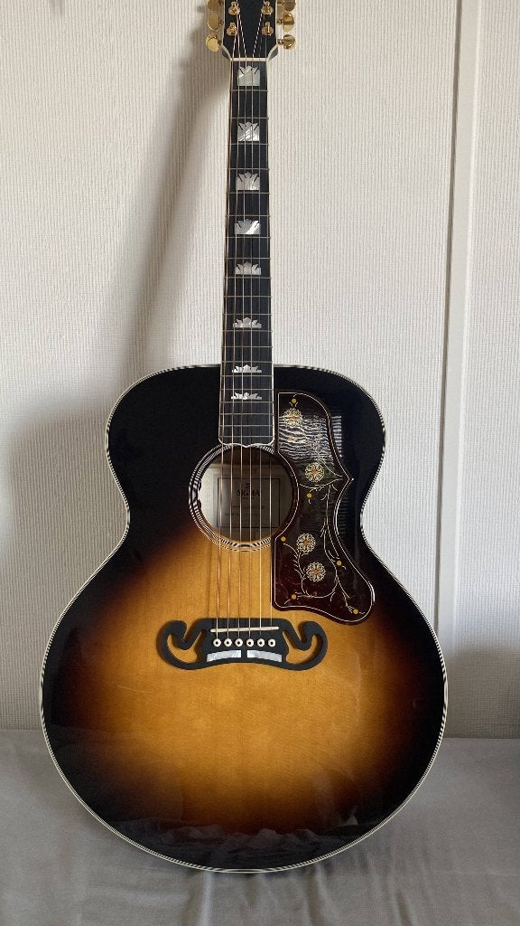 Sigma GJA SG200 Jumbo Sunburst inclusief gigbag, Ophalen, Zo goed als nieuw, Western- of Steelstringgitaar