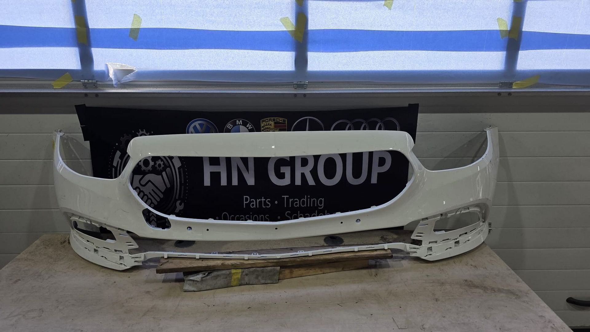 Voorbumper Mercedes-Benz E W213, Gebruikt, -, Voor, -