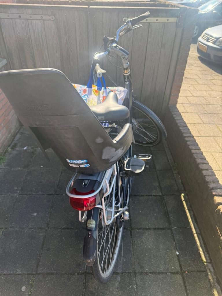 Damesfiets 50€, Fietsen en Brommers, Fietsen | Bakfietsen, Ophalen, Zo goed als nieuw, 1 kind