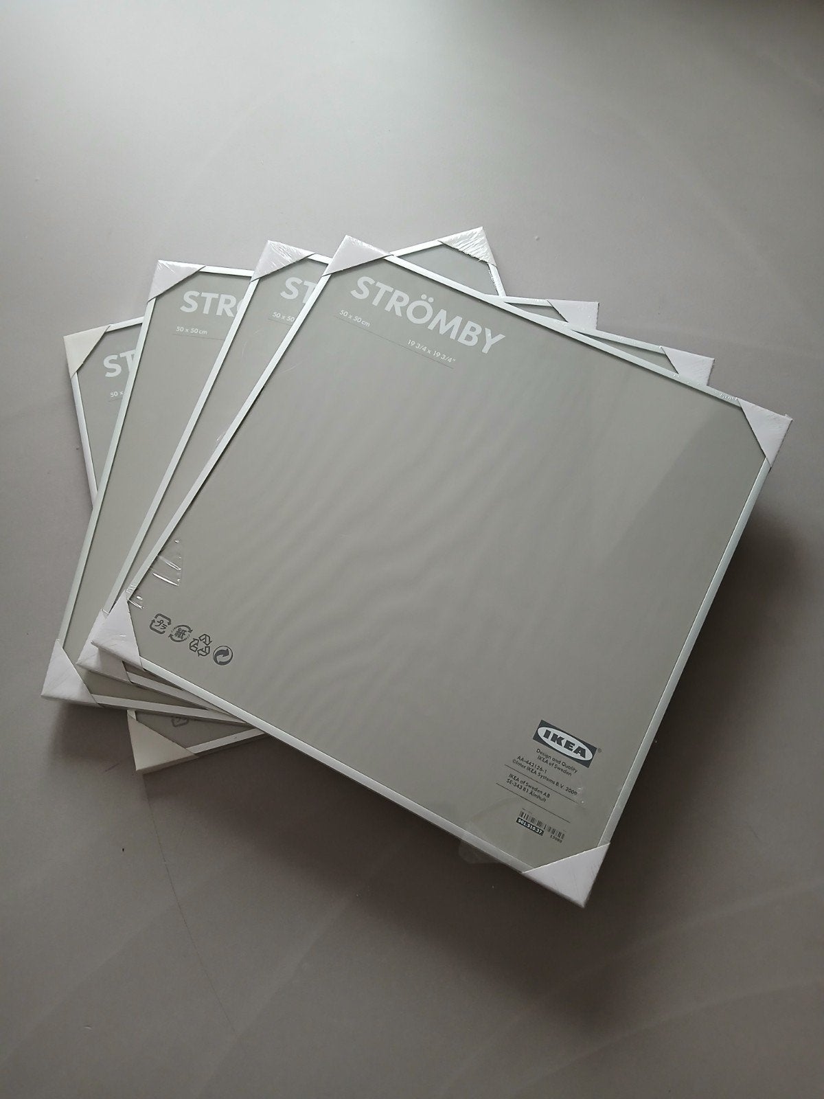 IKEA STRÖMBY fotolijst 50x50 cm (4 stuks), Huis en Inrichting, Woonaccessoires | Lijsten, 50 tot 75 cm, Metaal of Aluminium, Nieuw
