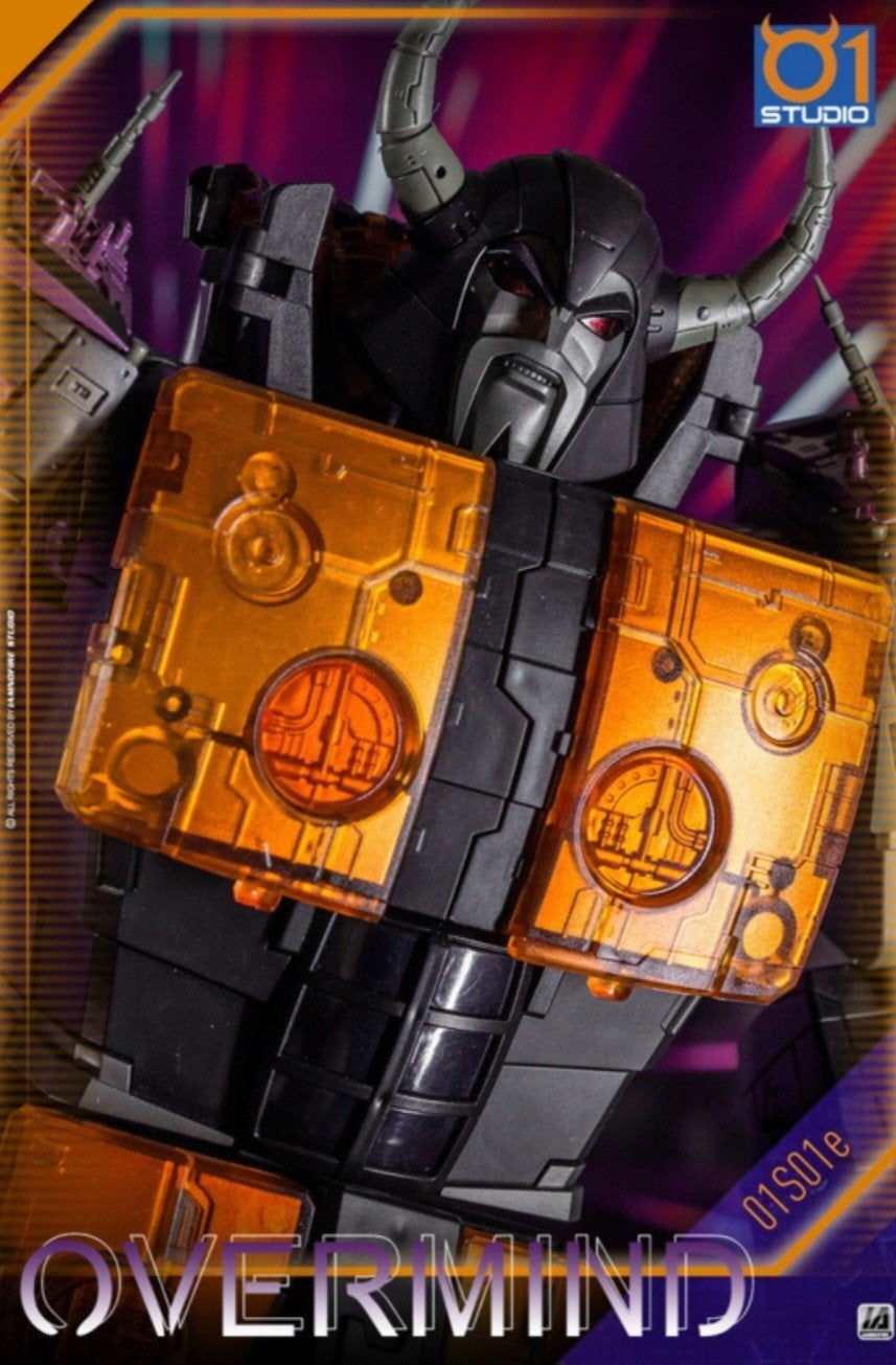Transformers Unicron Overmind 01S01E, Verzamelen, Transformers, Overige generaties, Ophalen of Verzenden, Nieuw