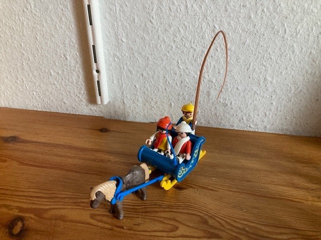 Playmobil vintage kinderen winter set 3327/3391 jaren 80 oud, Kinderen en Baby's, Gebruikt, Complete set, Overige typen, Ophalen of Verzenden