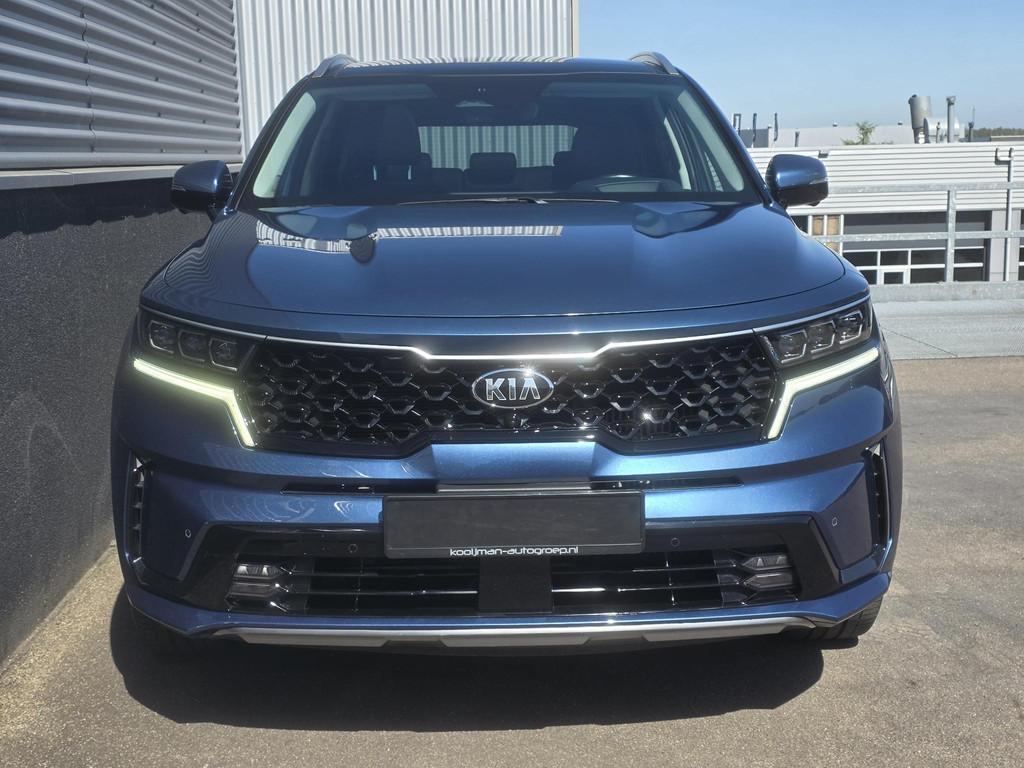 Kia Sorento 1.6 T-GDI Hybrid 2WD ExecutiveLine 7p. Schuif/ka, Gebruikt, Euro 6, 4 cilinders, Blauw