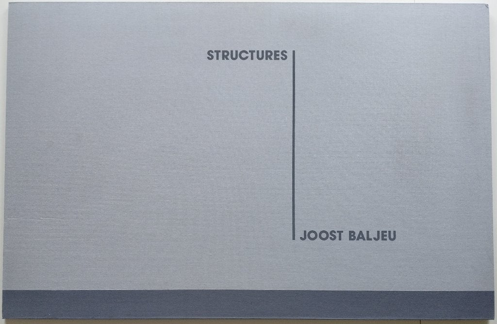 Joost Baljeu – Structures - 5 gesigneerde zeefdrukken, Gesigneerd, Ophalen, Zeefdruk