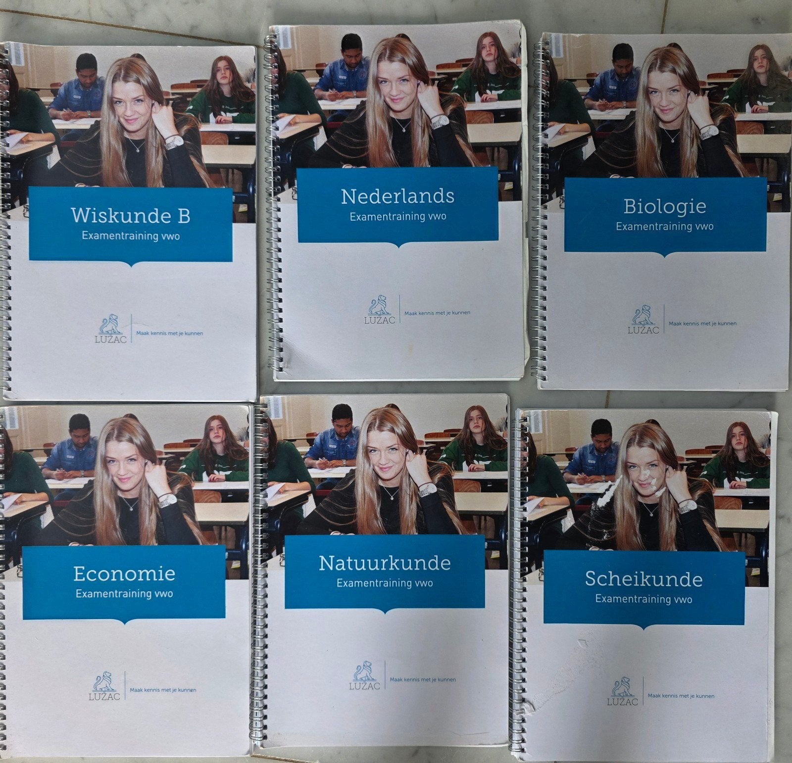 Luzac Examentraining VWO Boeken 2017 - Compleet Pakket, Ophalen of Verzenden, Zo goed als nieuw, WO