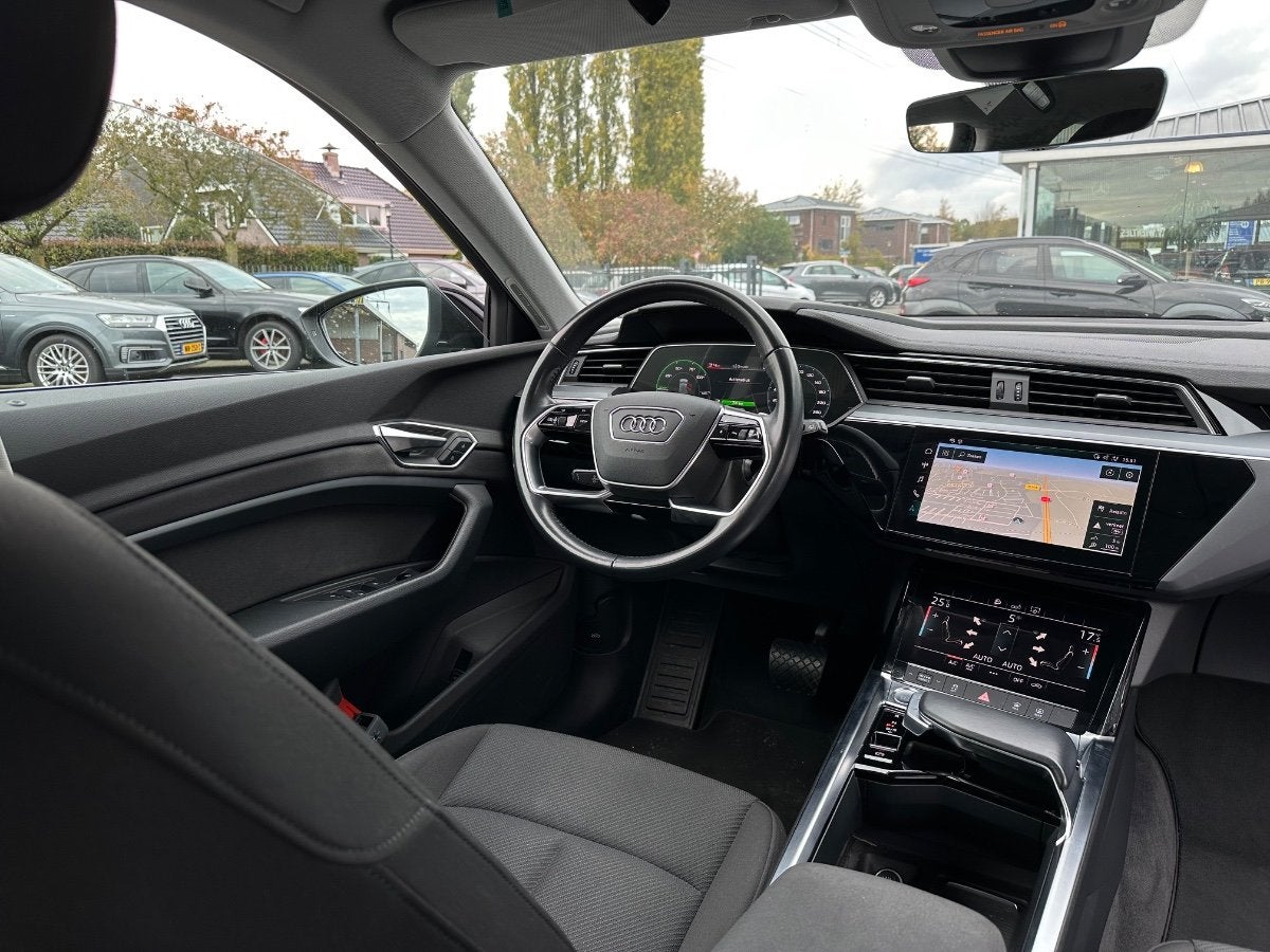 Audi e-tron 50 Quattro | Edition 71kWh | SoH 89% | Navi | Vi, Auto's, Automaat, 71 kWh, Zwart, Origineel Nederlands