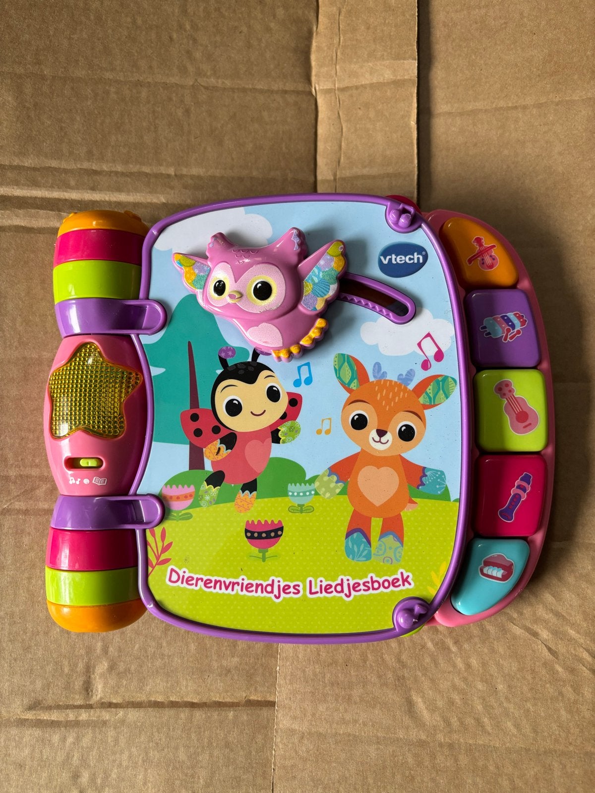 VTech DierenVriendjes Liedjesboek, Ophalen, Zo goed als nieuw, 6 maanden tot 2 jaar