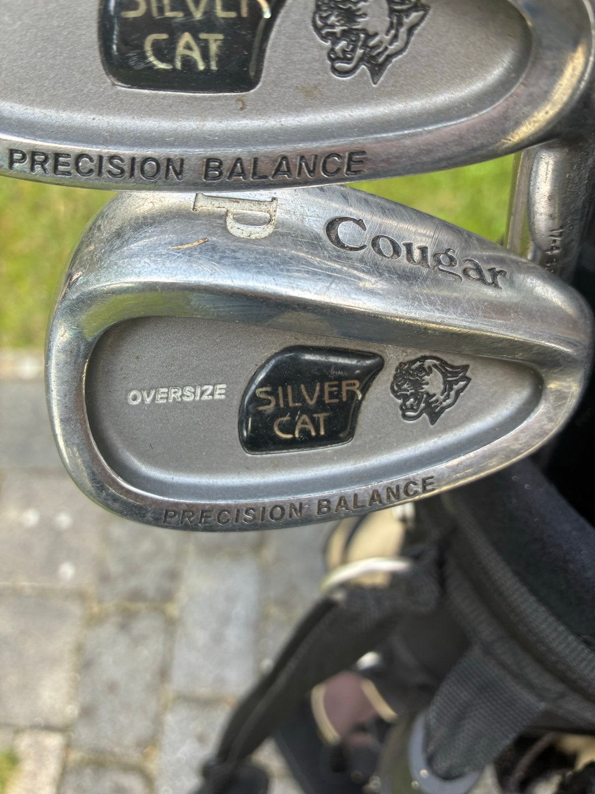 golfset Cougar Silver Cat met tas, Sport en Fitness, Ophalen, Gebruikt, Set, Overige merken