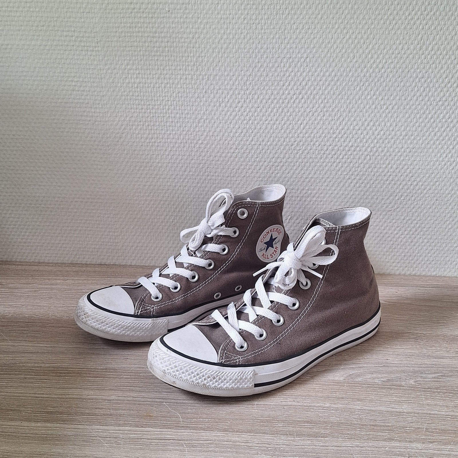 Converse Chuck Taylor All Star taupe maat 38, Ophalen of Verzenden, Converse All Stars, Sneakers of Gympen, Zo goed als nieuw