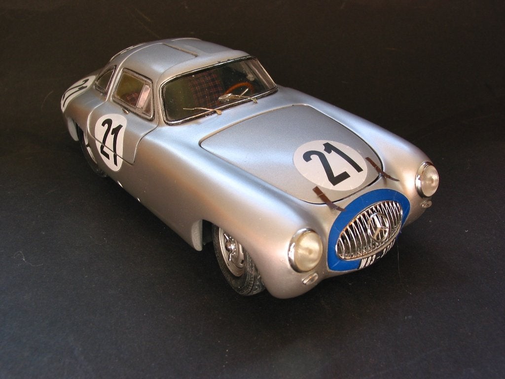 1/18 CMC Mercedes 300 SL - Le Mans 1952 #21, Ophalen of Verzenden, Zo goed als nieuw, Auto, Overige merken