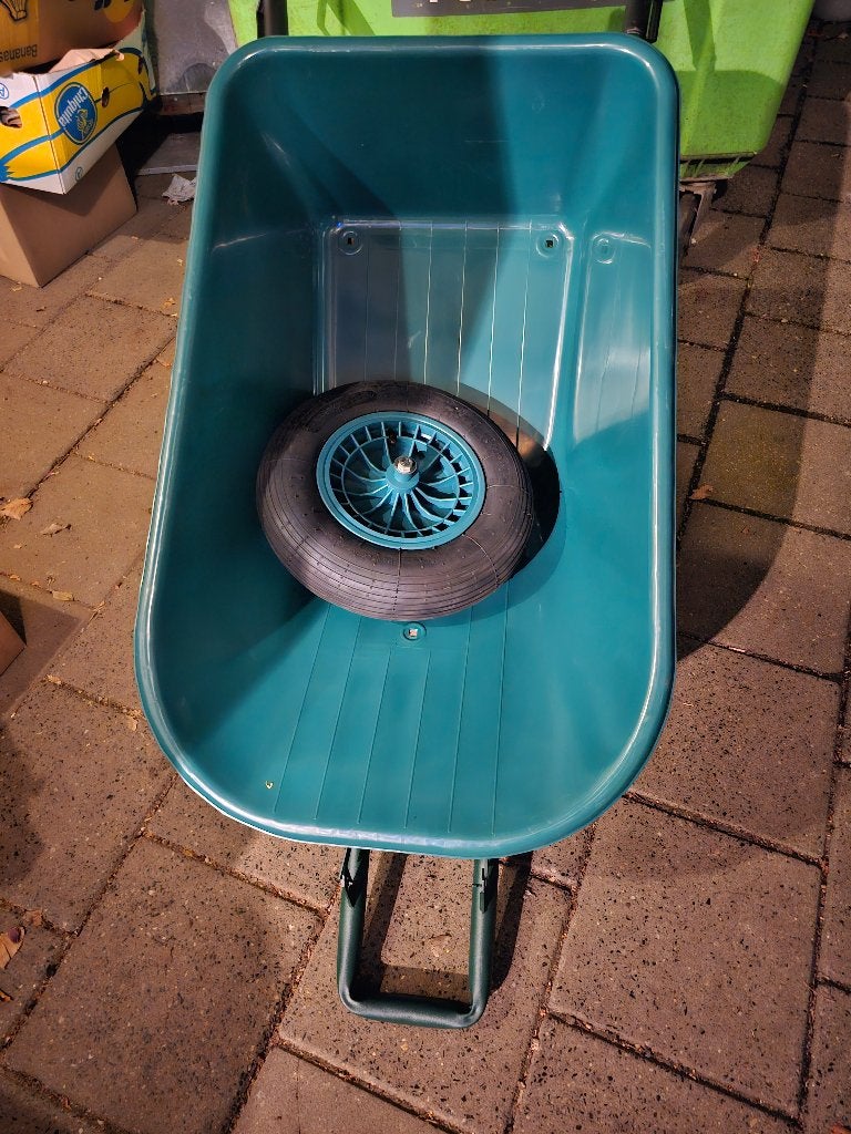 Nieuwe Kruiwagen, Tuin en Terras, Eenwielig, Nieuw, Handmatig, Ophalen