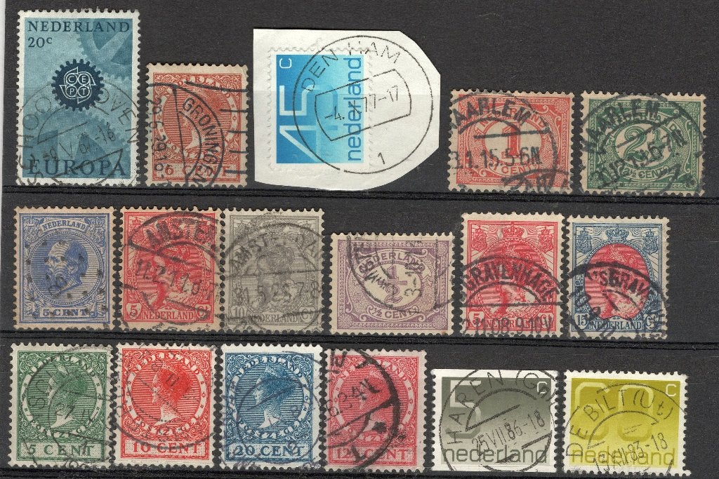 Stempels wo Den Ham Haren (Grn) De Bilt (Ut) (8493), Verzenden, Na 1940, Gestempeld