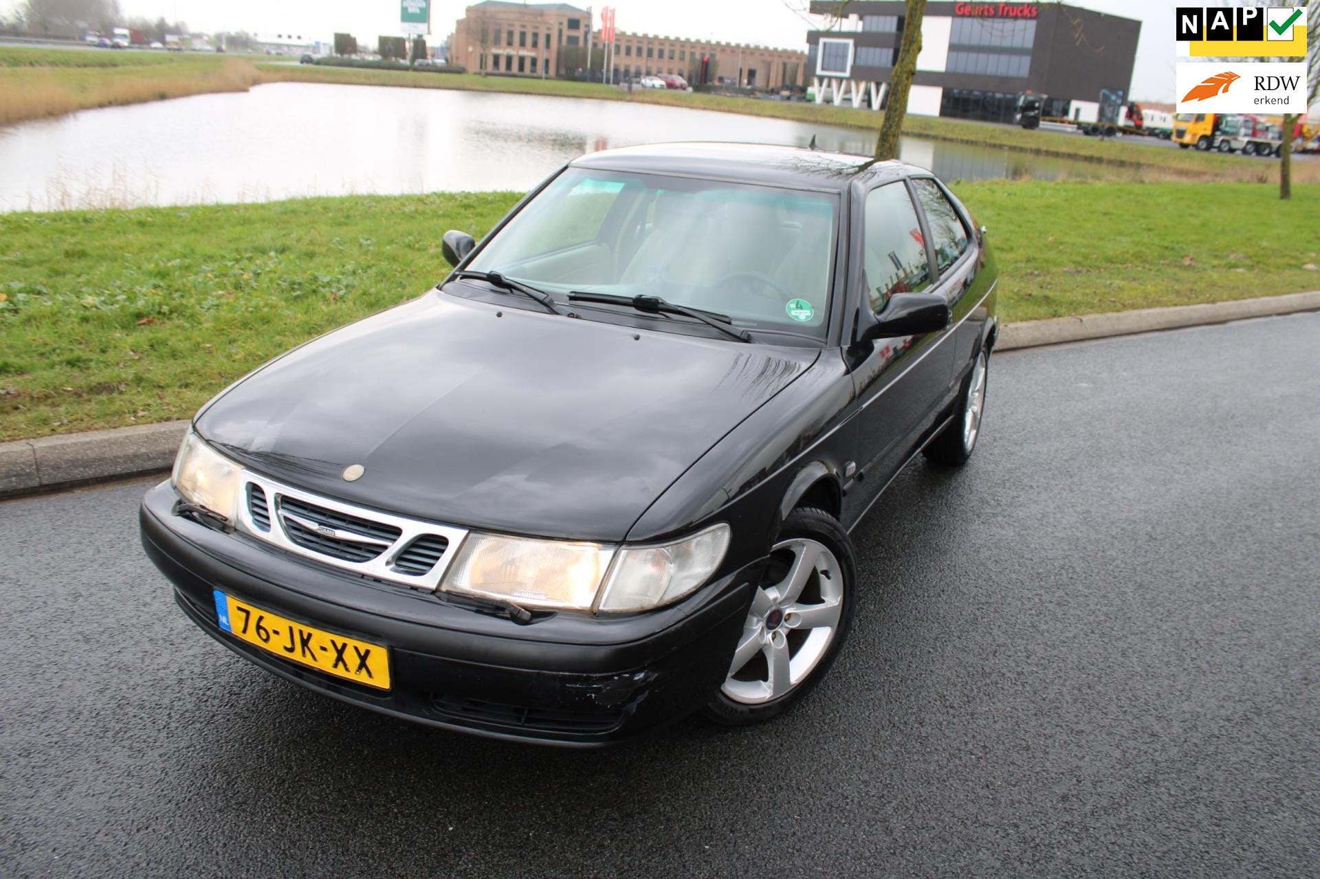 Saab 9-3 Coupé 2.0t Euro Edition APK 26-09-2027, Auto's, Saab, Voorwielaandrijving, Stof, Gebruikt, 4 cilinders