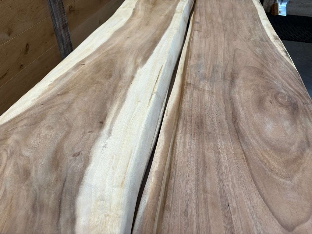 Suar boomstamblad tafelbladen op voorraad grote keus, Hout@hameren.nl, Hertog van beijerenstraat 2a, Nieuw, Van Hameren hout BV