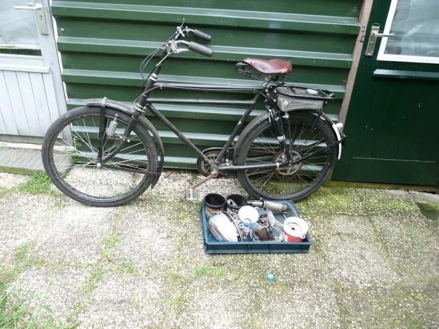 oldtimer hulpmotor victoria, Fietsen en Brommers, Ophalen, Overige merken
