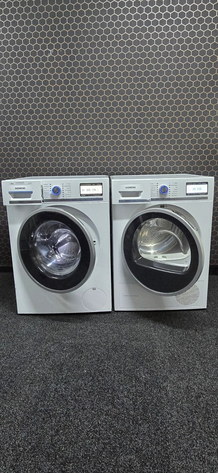 Siemens iQ800 A+++ Extraklasse Wasmachine & Droger 9Kg 1600T, Witgoed en Apparatuur, Wasmachines, 3026ck, Witgoedspecialist010@gmail.com