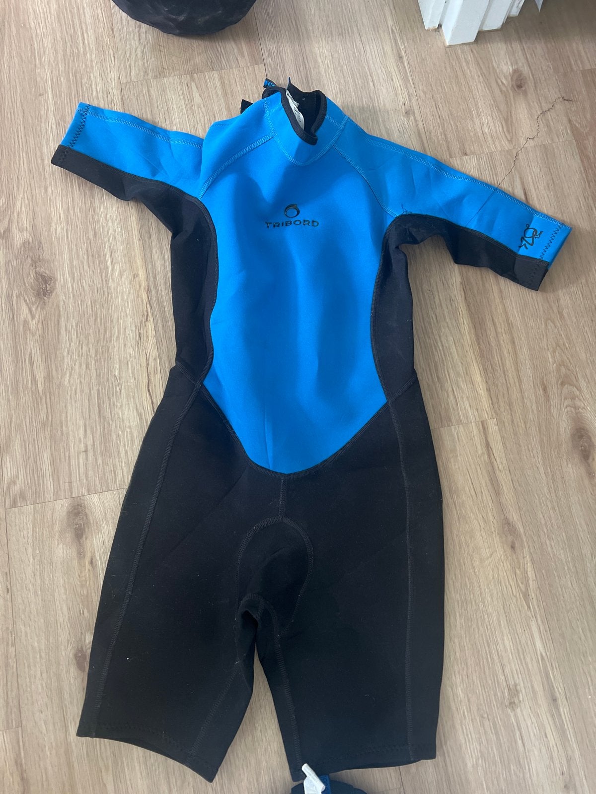 Tribord Neopreen Zwempak Kinderen Blauw/Zwart, Kleding | Dames, Badmode en Zwemkleding, Ophalen of Verzenden, Zo goed als nieuw