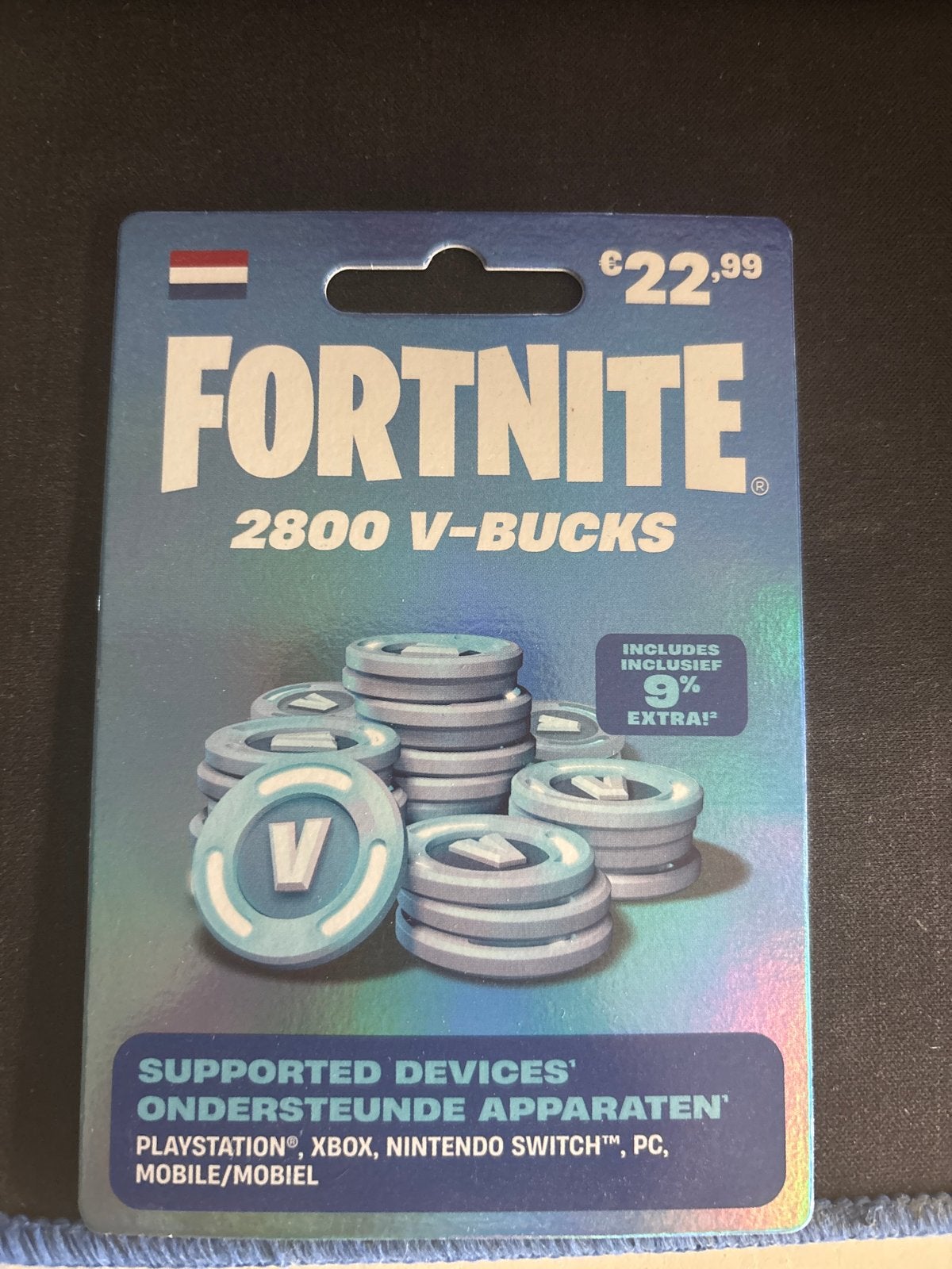 Fortnite 2800 V-Bucks Cadeaukaart - €22,99, Spelcomputers en Games, Games | Overige, Online, Shooter, Nieuw, Ophalen of Verzenden