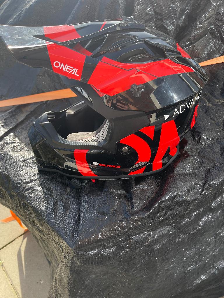 Crosshelm maat S, Motoren, Kleding | Motorhelmen, Kinderen, Offroadhelm, Nieuw zonder kaartje, S
