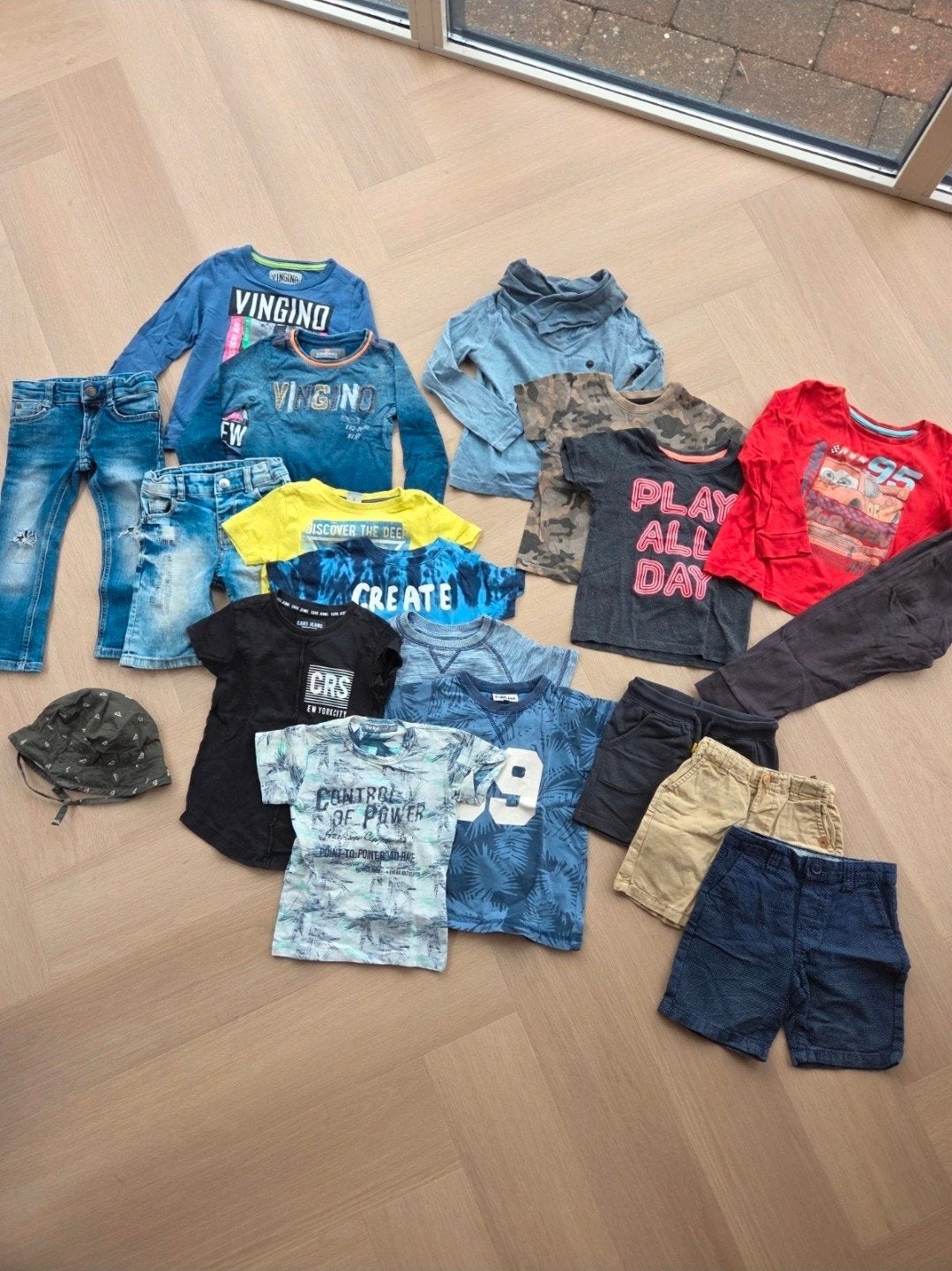Kledingpakket jongen maat 92-98, Ophalen of Verzenden, Gebruikt, Maat 92