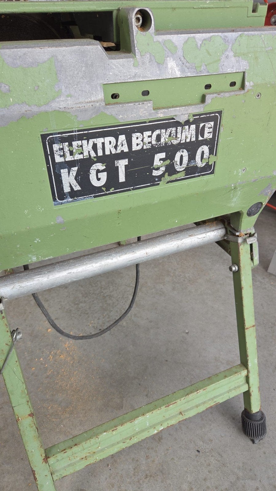 Elektra Beckum KGT 500 Afkortzaag - Gebruikt, Doe-het-zelf en Verbouw, Gereedschap | Zaagmachines, Ophalen, Elektra Beckum, Gebruikt