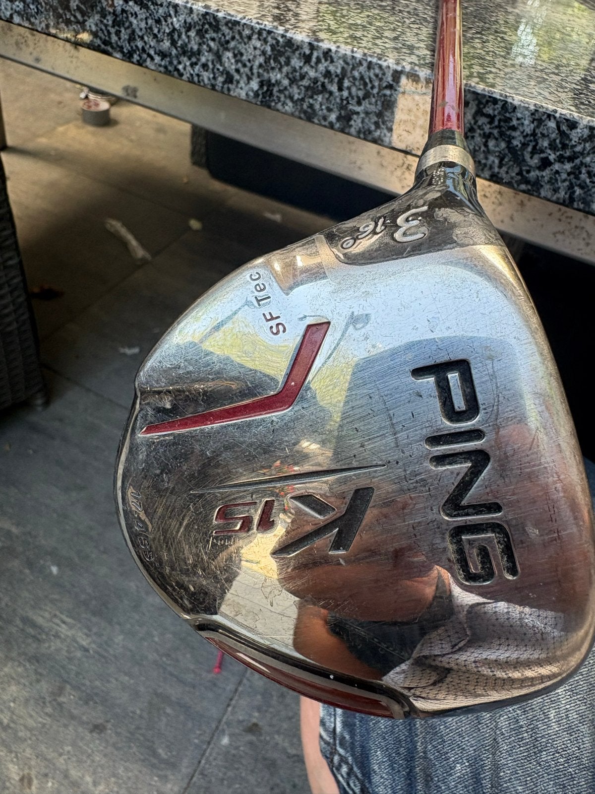 Golfclubs: linkse Ping K15 Driver en Callaway Legacy IJzers, Sport en Fitness, Golf, Ophalen, Gebruikt, Club, Callaway