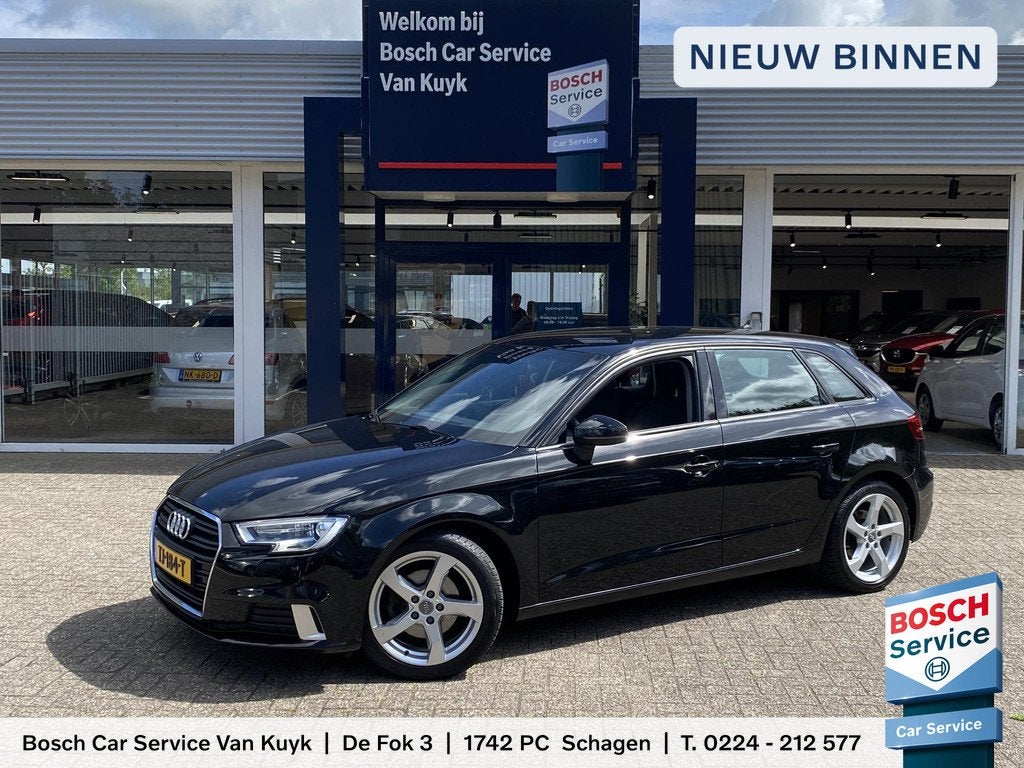Audi A3 Sportback 1.0 TFSI Design Pro Line / Automaat / 61.0, Stof, Gebruikt, 116 pk, Zwart
