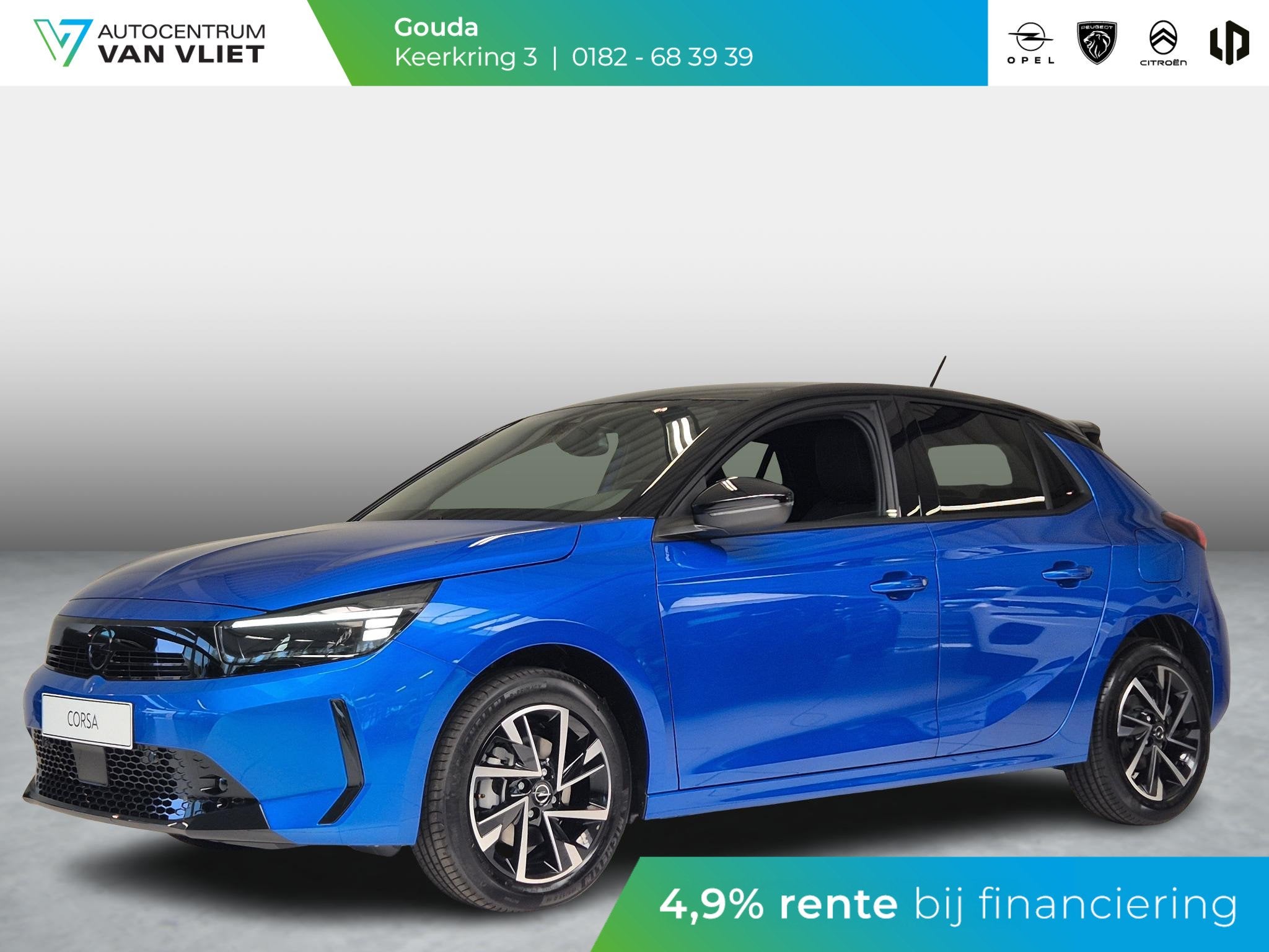 Opel Corsa 1.2 Turbo Hybrid Yes Automaat | Apple Carplay/And, Auto's, Opel, Stof, LED verlichting, 1199 cc, Met garantie (alle)