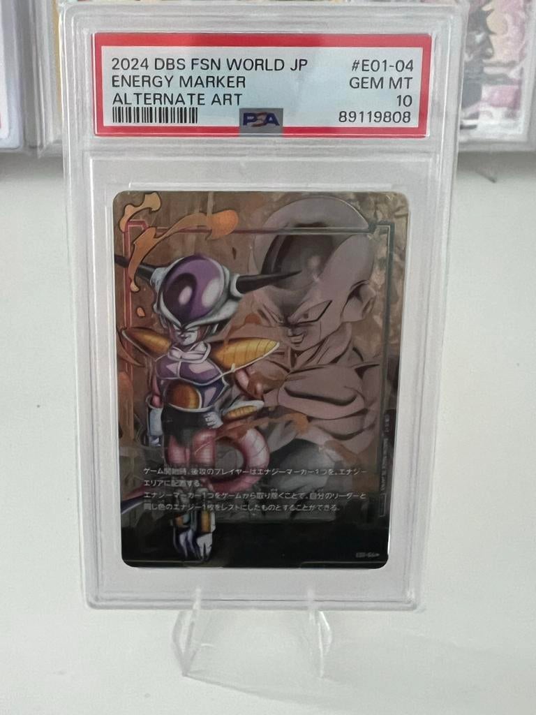 Energy Marker E01-04 PSA 10 Japans, Ophalen of Verzenden, Zo goed als nieuw