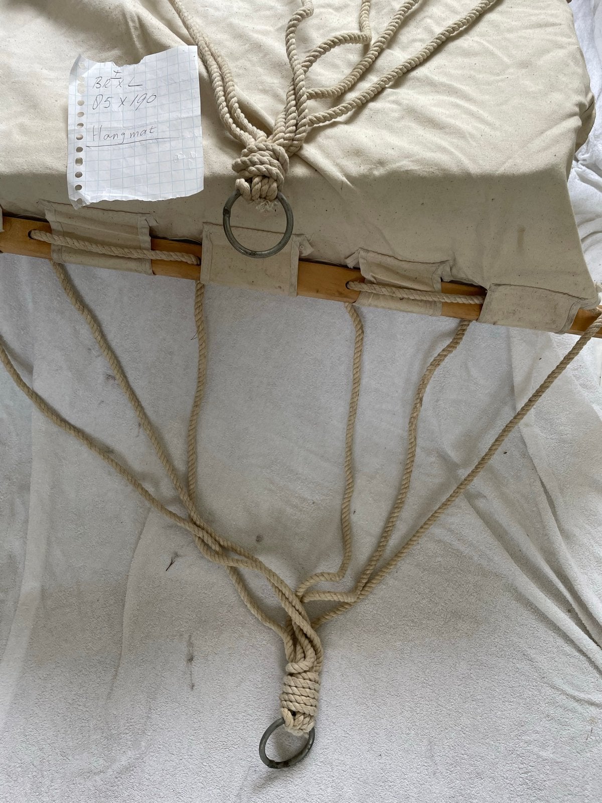 Comfortabele hangmat in goede staat - 85x190 cm, Caravans en Kamperen, Ophalen of Verzenden, Gebruikt