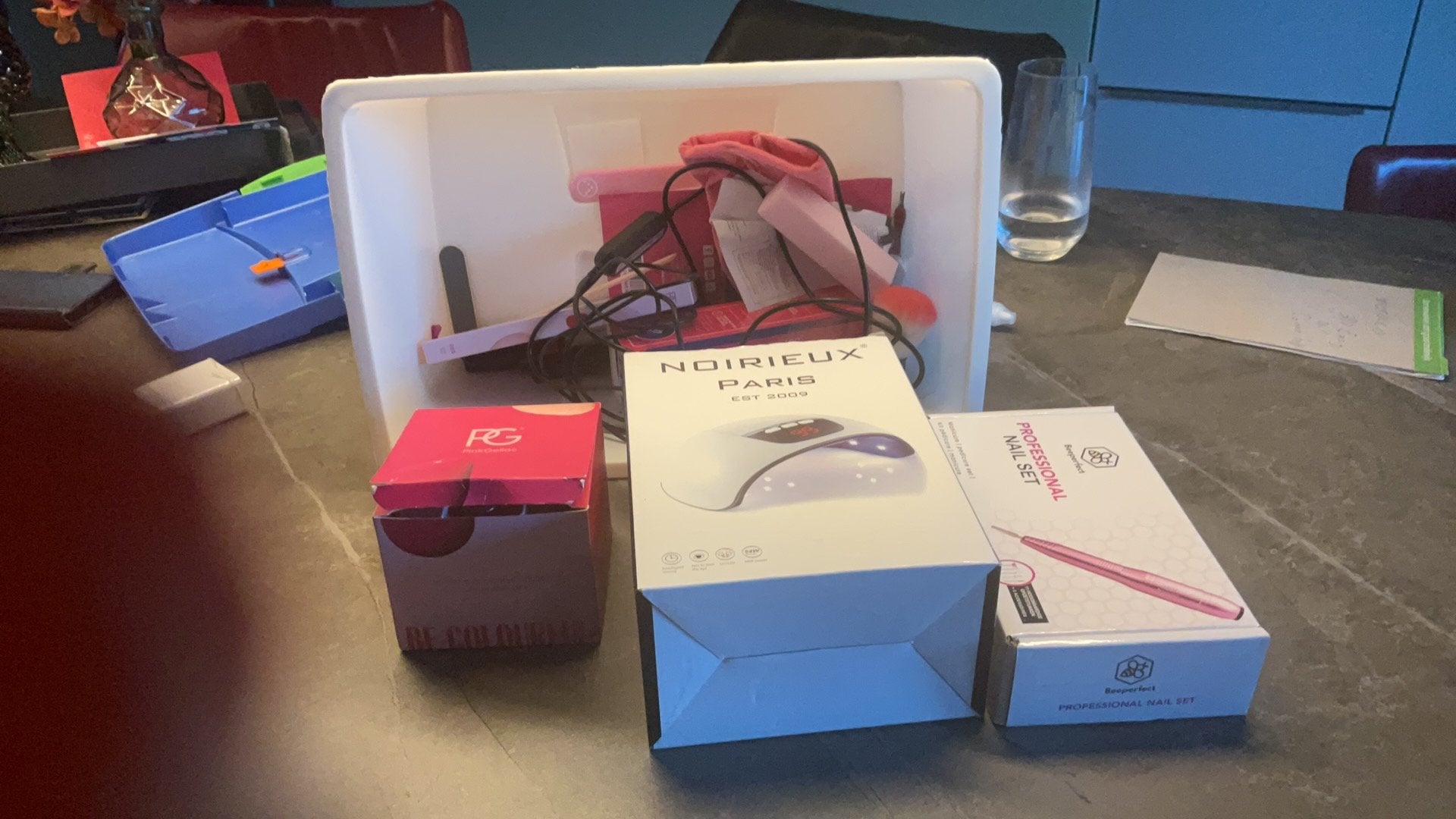 Professionele gel nagelset, Ophalen, Zo goed als nieuw, Overige typen