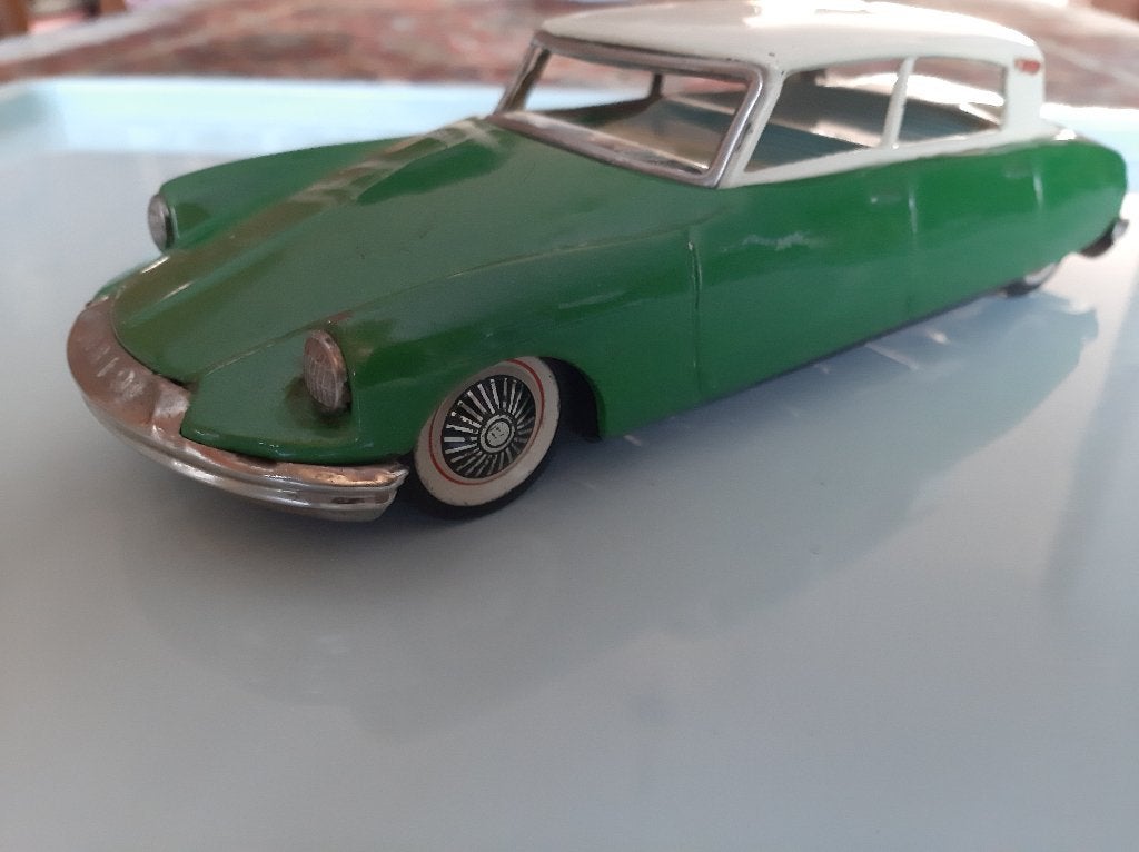 Oude blikken Citroën DS   20 cm, Ophalen of Verzenden