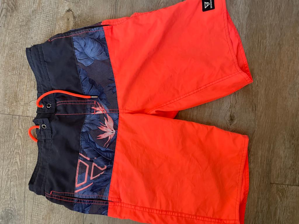 Brunotti zwembroek mt 176, Ophalen of Verzenden, Maat 46 (S) of kleiner, Oranje, Zwemshort