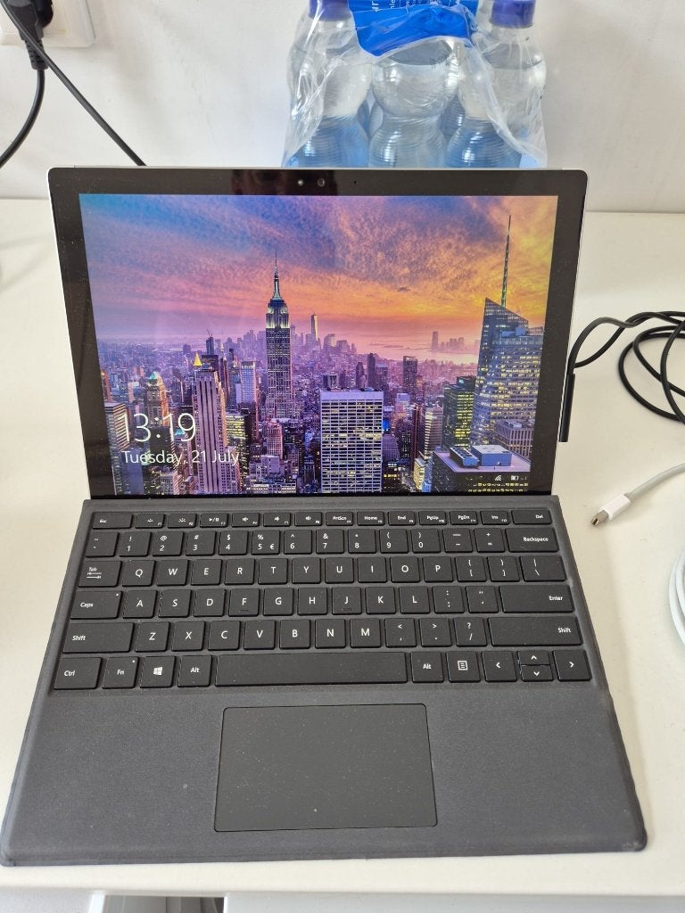 Microsoft Surface Pro 4  + Toetsenbord + Originele Lader, Computers en Software, Windows Tablets, Gebruikt, Wi-Fi, 12 inch, 128 GB