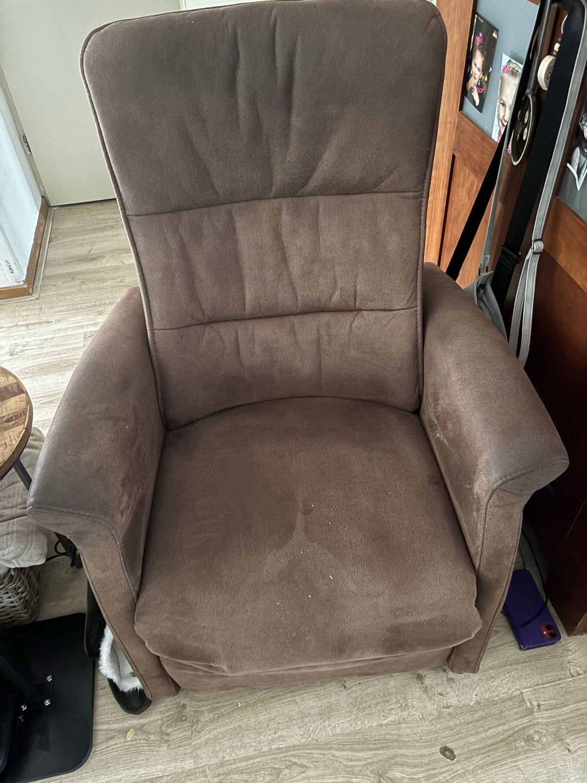 Elektrische sta-op stoelen (dames- en herenmodel), Huis en Inrichting, Ophalen, Gebruikt, Stof